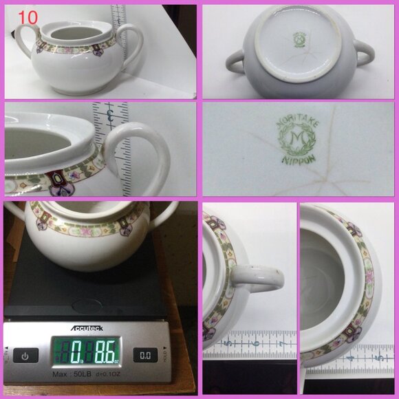 103 yr Serveware, Creamer/Sugar Bowl - Picture 11 of 13